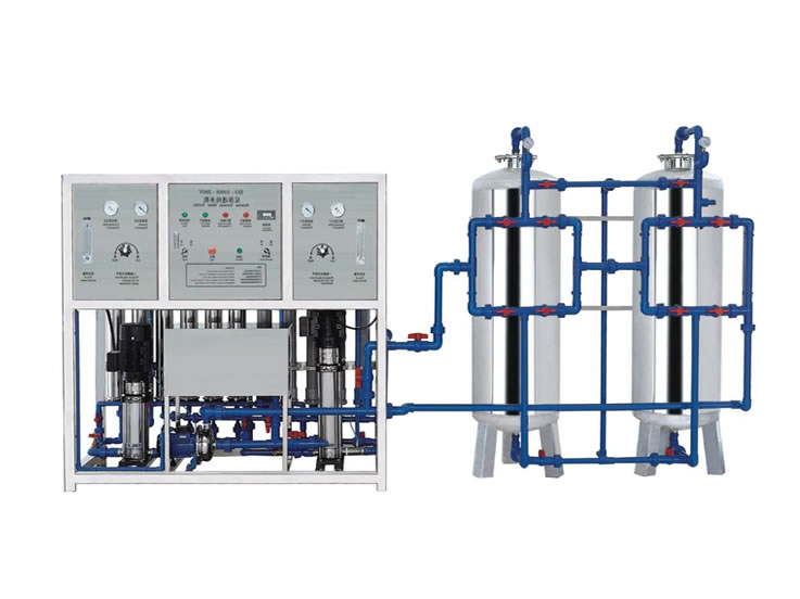 0.5T/小時(shí) 雙級(jí)反滲透水處理設(shè)備