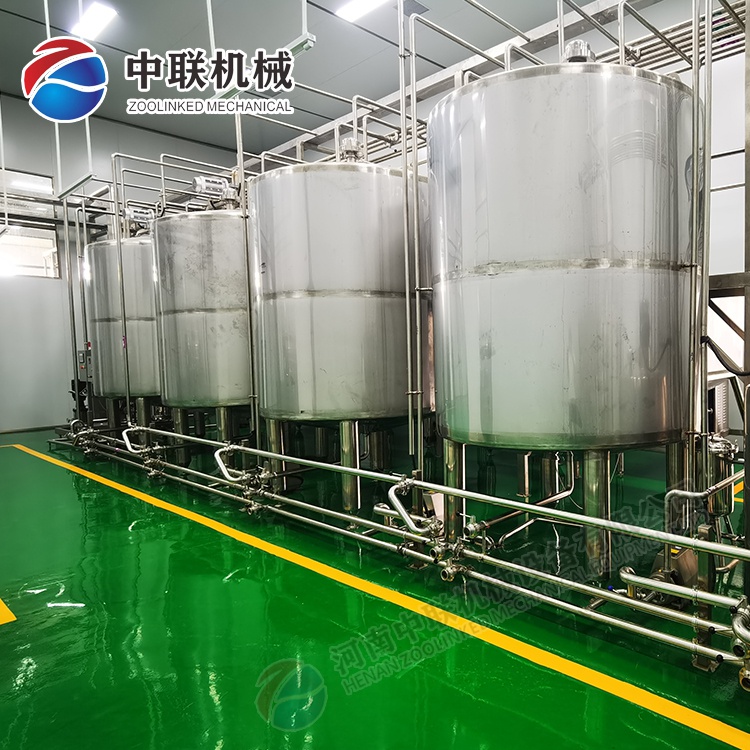 全自動(dòng)山楂醋飲料生產(chǎn)線設(shè)備